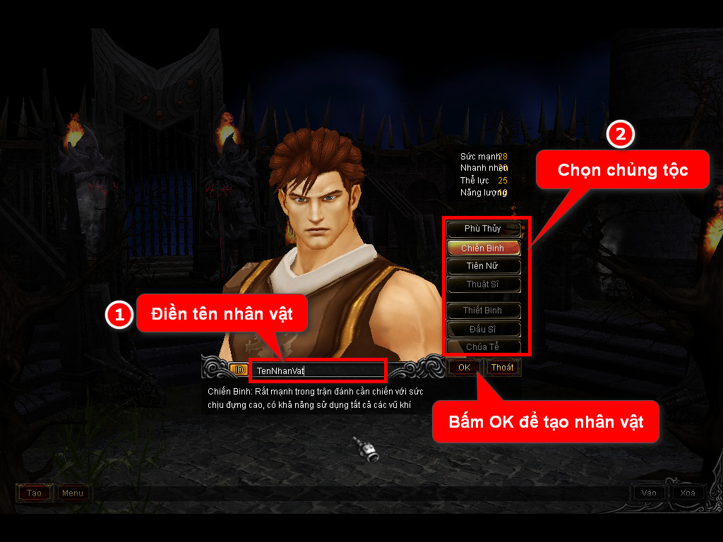 Chức năng chính của Game MU Huynh Đệ Chức năng chính của Game MU Huynh Đệ